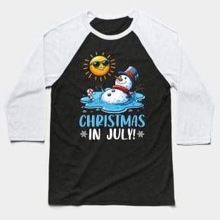 Christmas in July Baseball T-Shirt